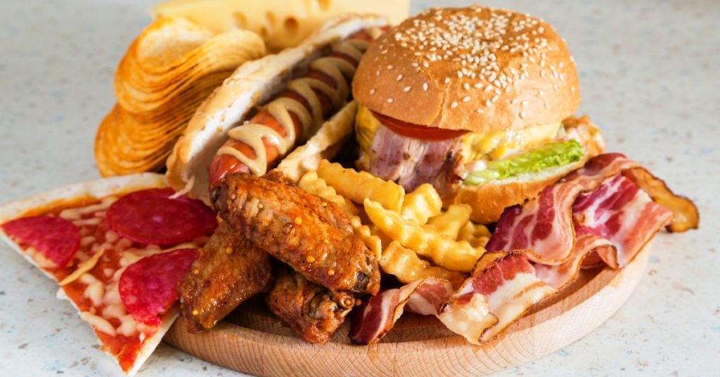 unhealthy food