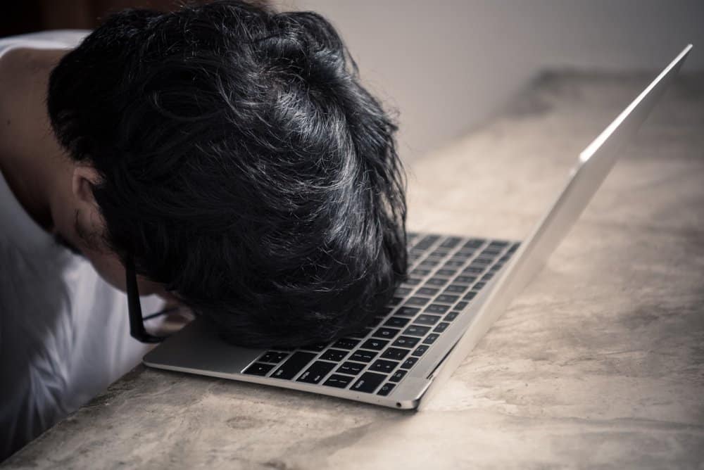 depressed man, tips to get enough sleep for men