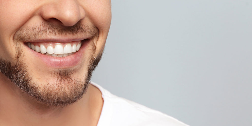 man smiling
