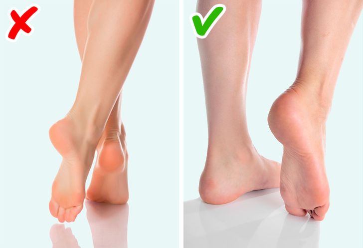 Pink feet