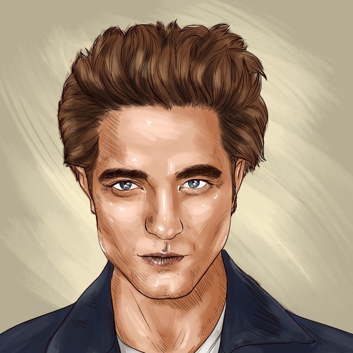 robert pattison's hairstyle