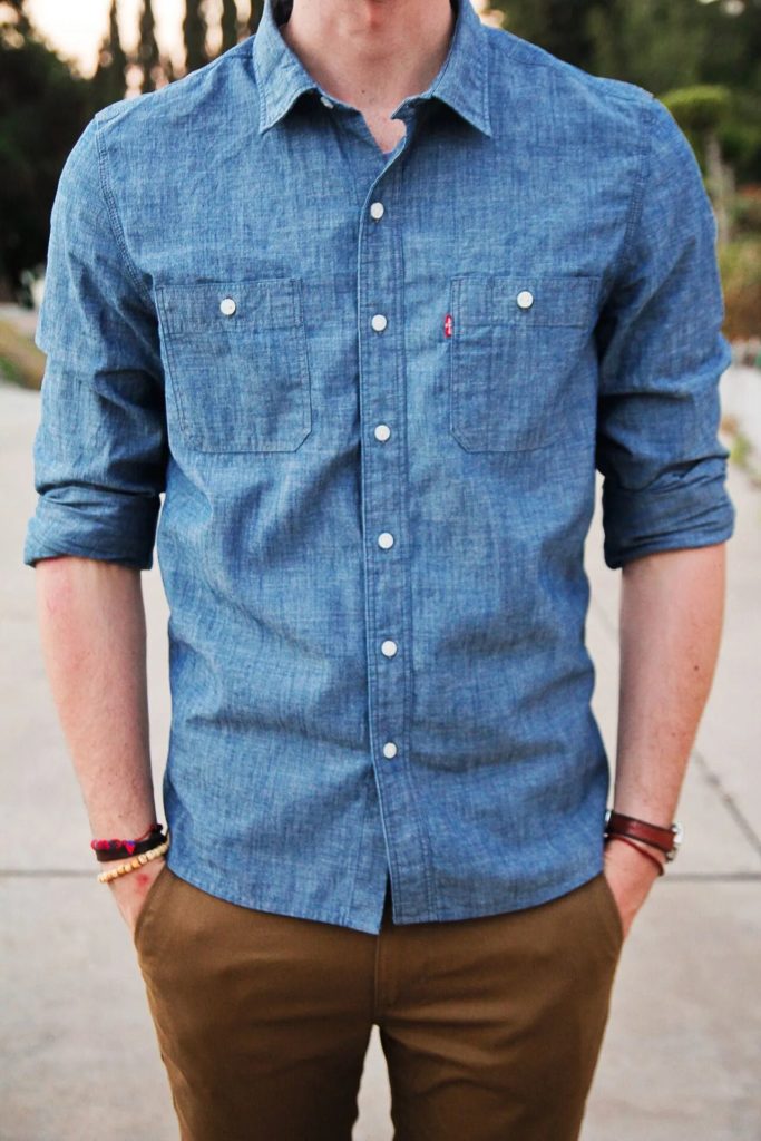 fashionable man outdoor