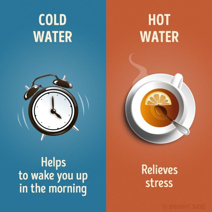 which type of shower is more beneficial for our well-being