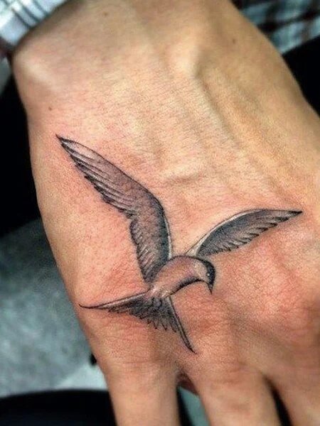 bird tattoo for men
