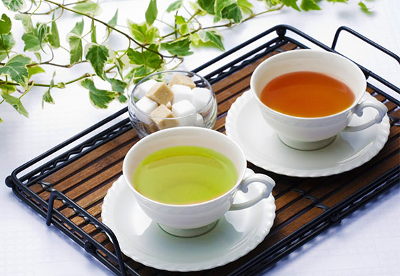 green tea and black tea for men