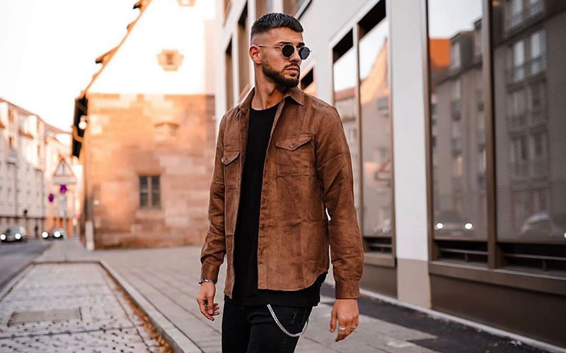 overshirt for men