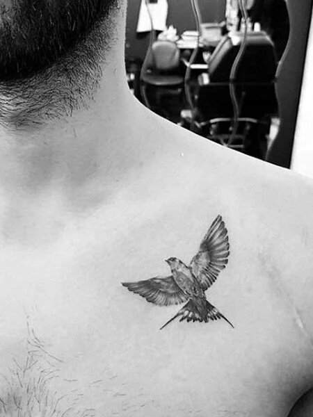 bird tattoo for men