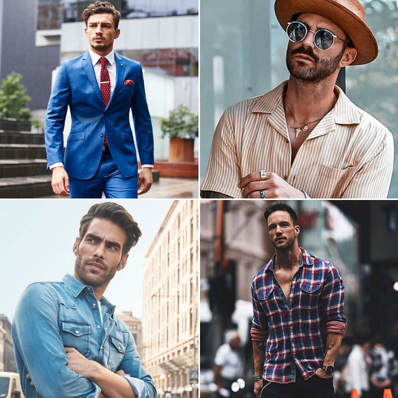 different types of shirts for men