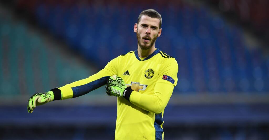 Manchester United's Spanish goalkeeper David de Gea 