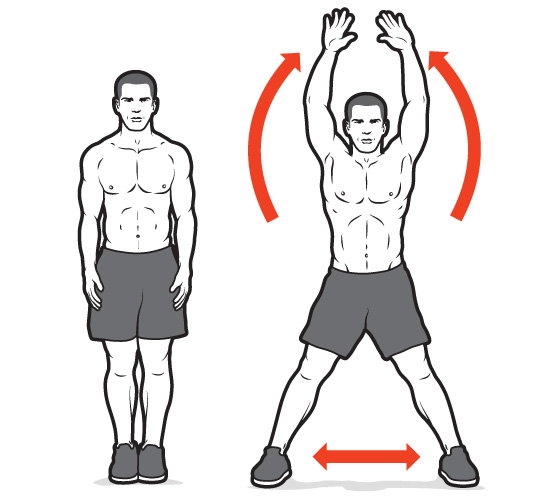 jumping jacks