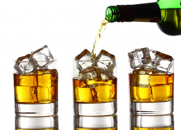 whisky with other spirits