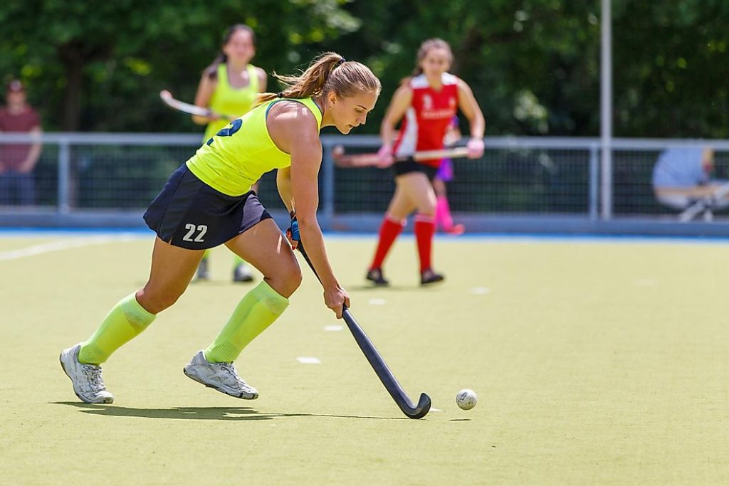 playing field hockey
