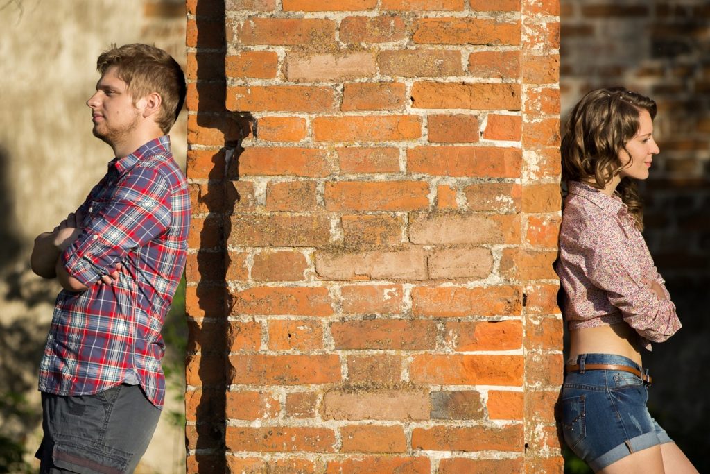 Couple quarreled 