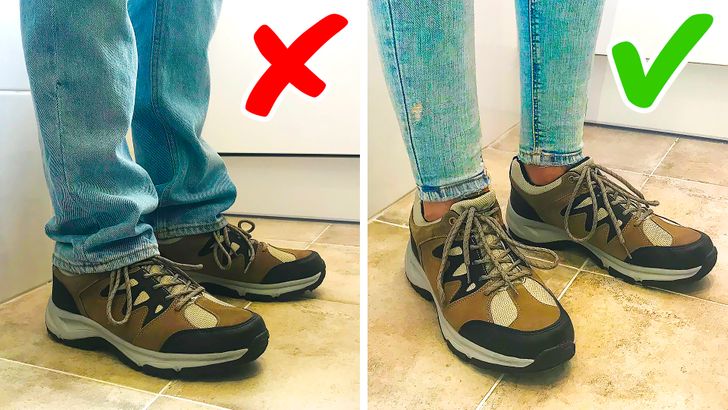 Combining jeans with boots