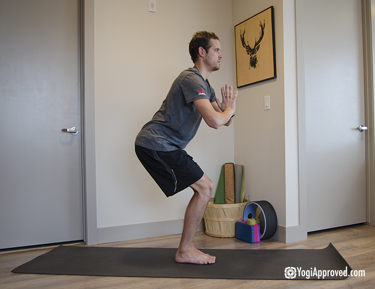 Yoga exercise for men