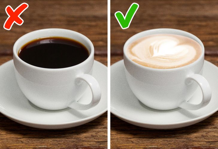  Drink black coffee