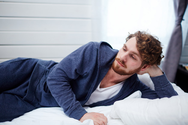Sleepless man