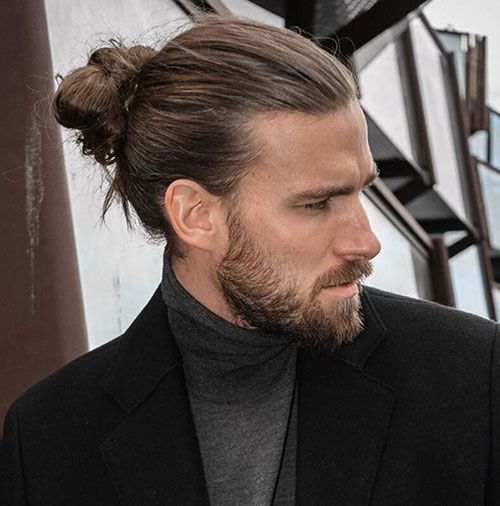 bun hairstyles for men