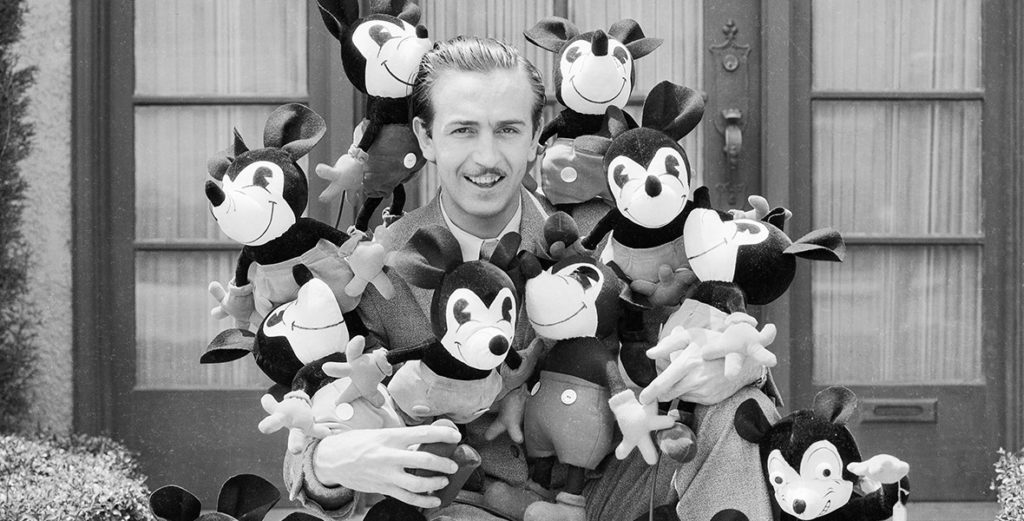 walt disney and success