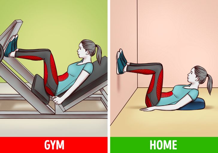 gym workout vs home workout for men