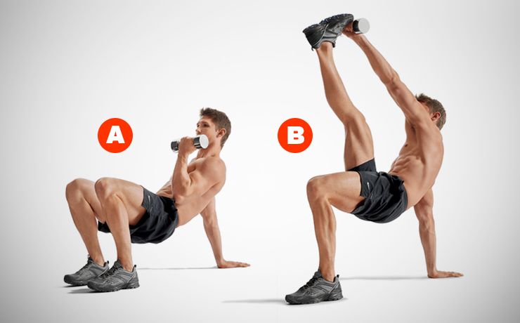 dumbbells workout for men