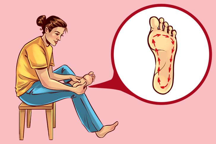foot message; healthy lifestyle