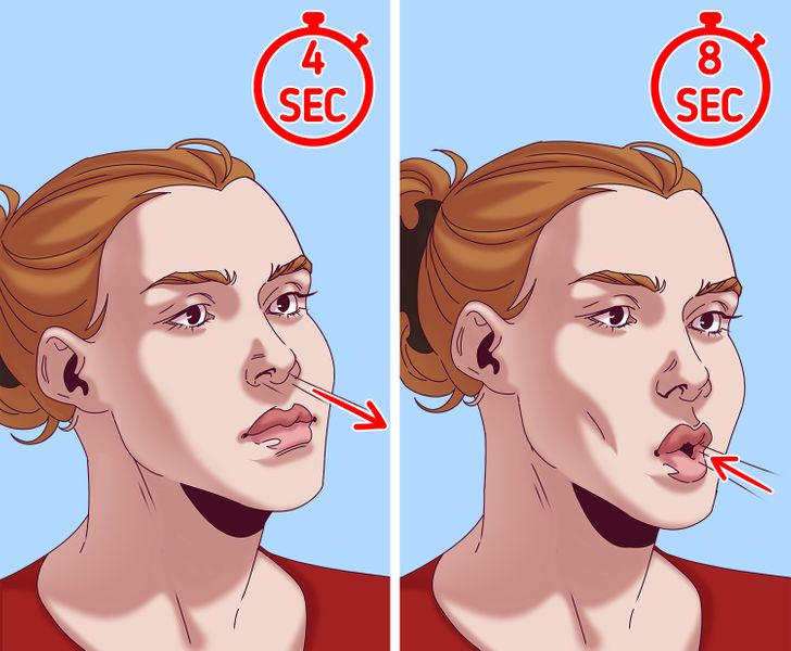 Exhaling for longer