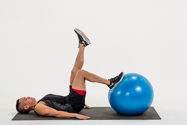 home workout with medicine ball; Healthy lifestyle
