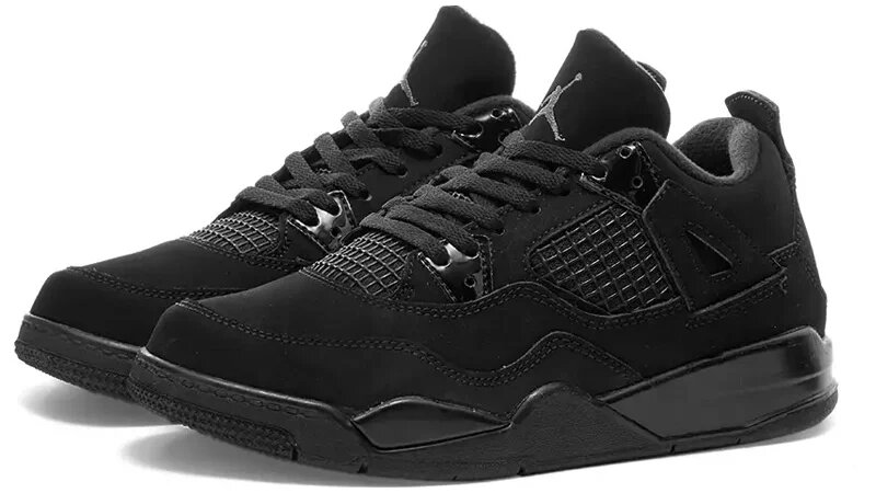 black sneakers for men