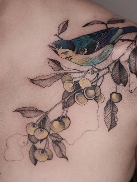 collarbone tattoos for men