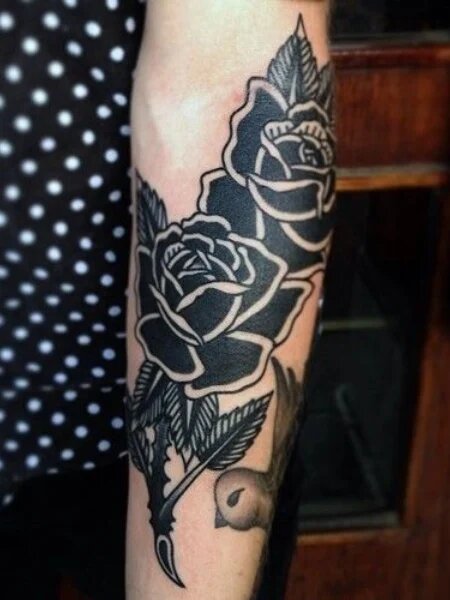 rose tattoos for men