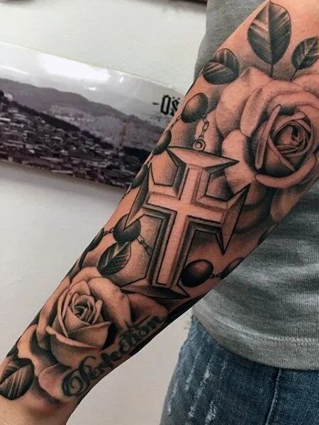 rose tattoos for men
