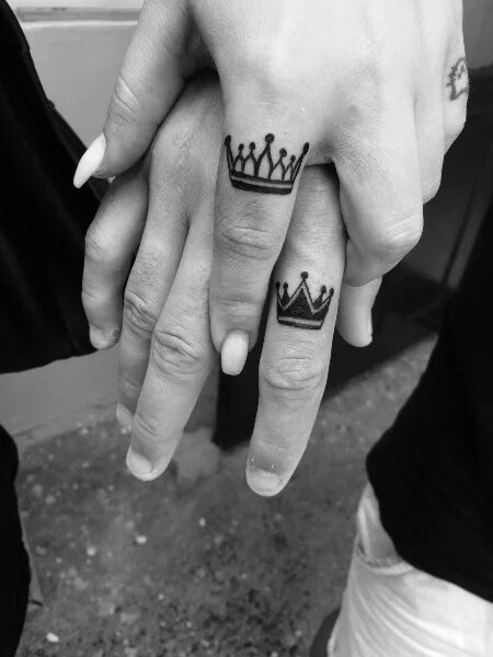 crown tattoos for men