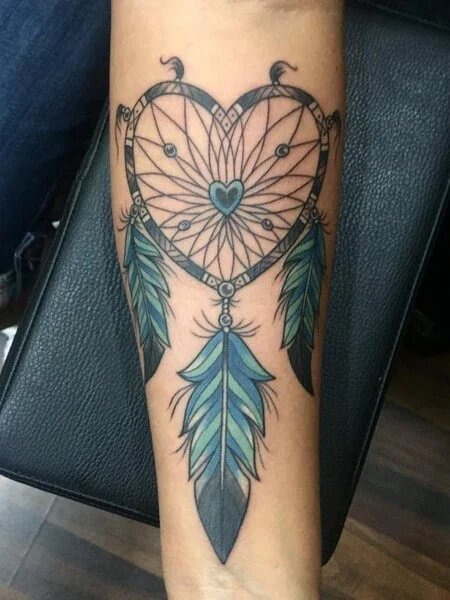 dream catcher tattoos for men