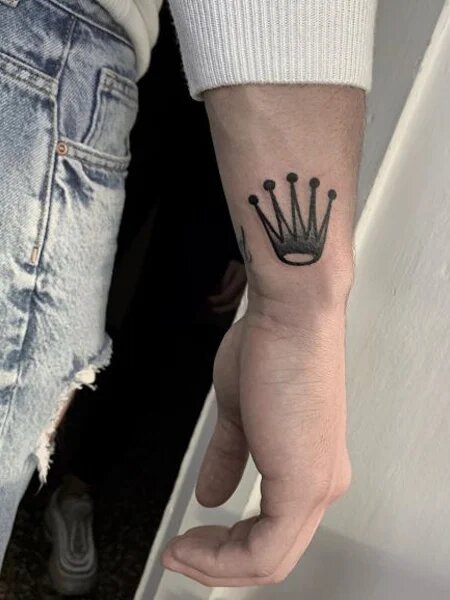 crown tattoos for men