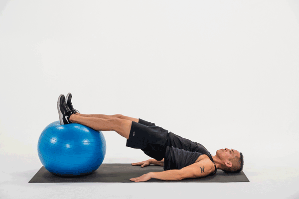 home workout with medicine ball; Healthy lifestyle