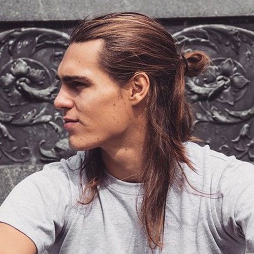 bun hairstyles for men