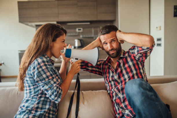 stubborn man and his girlfriend; lifestyle