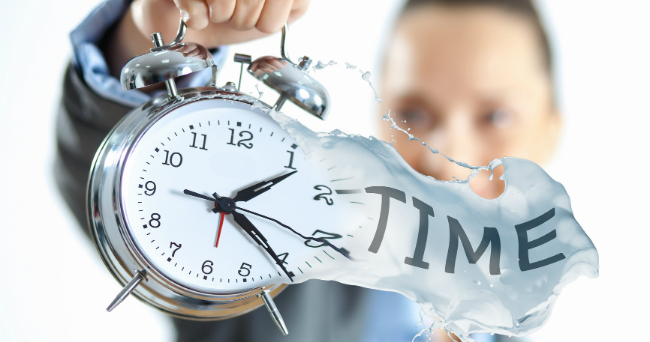 time wasting concept; successful lifestyle
