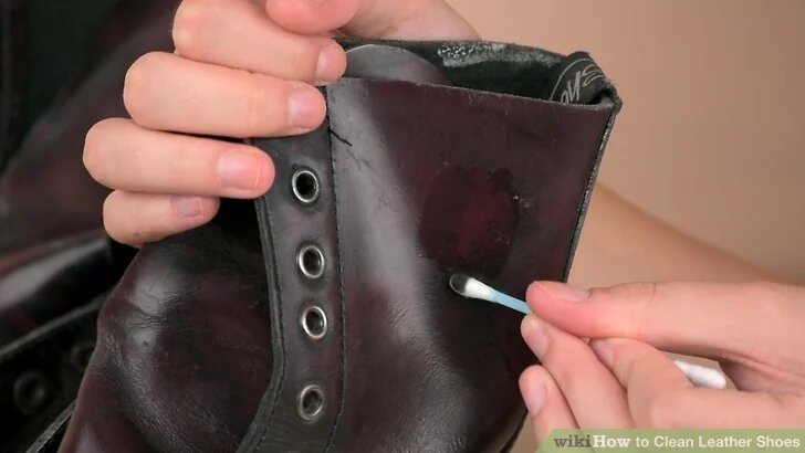 how to clean leather shoes for men