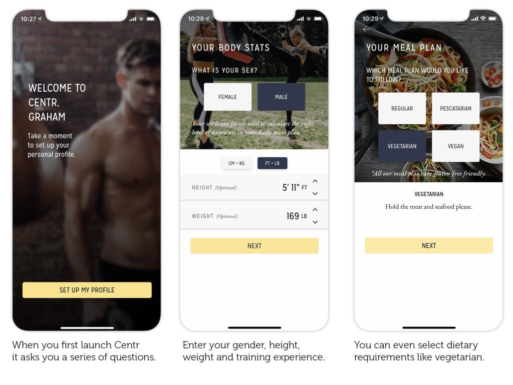 Centr app