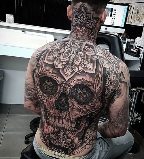 skull tattoos for men