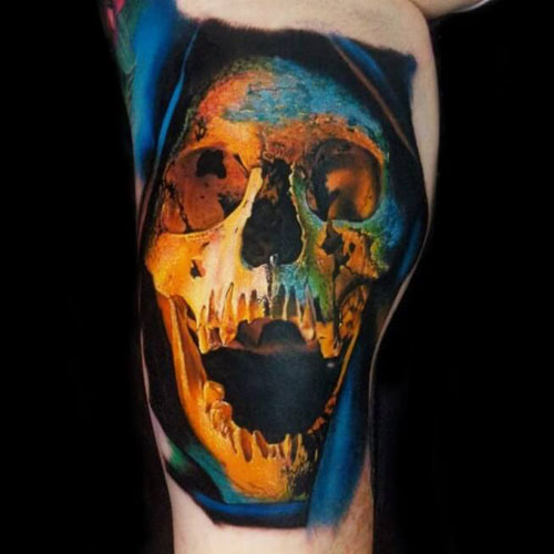 skull tattoos for men
