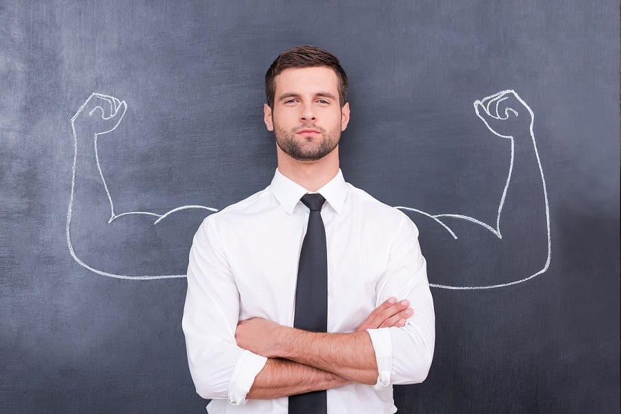 confident man; reasons for men why they should leave comfort zone