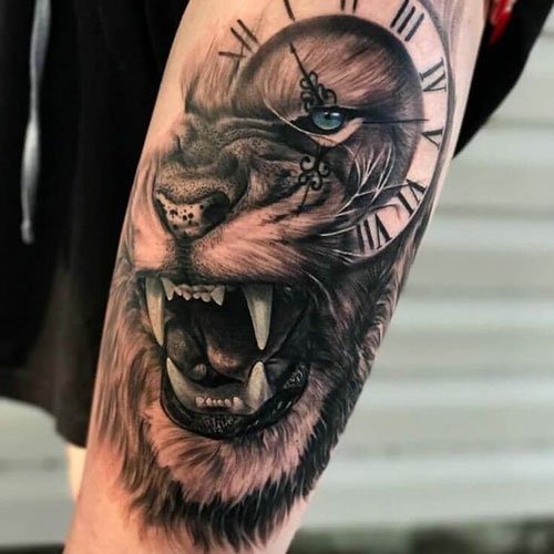 lion tattoo for men