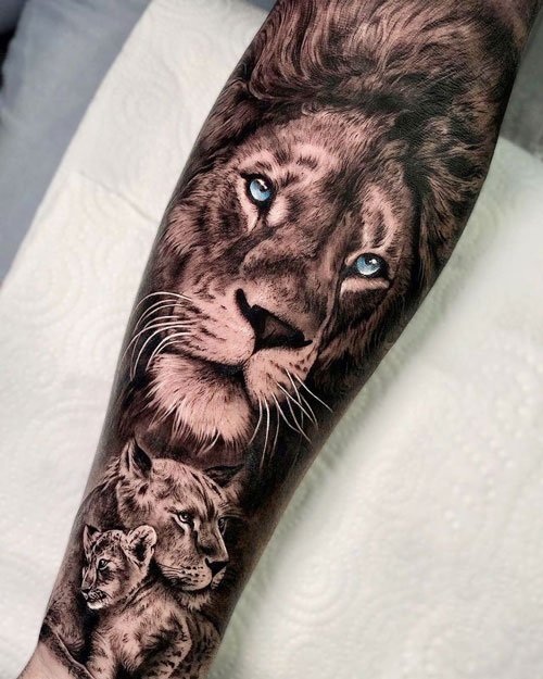 lion tattoo for men