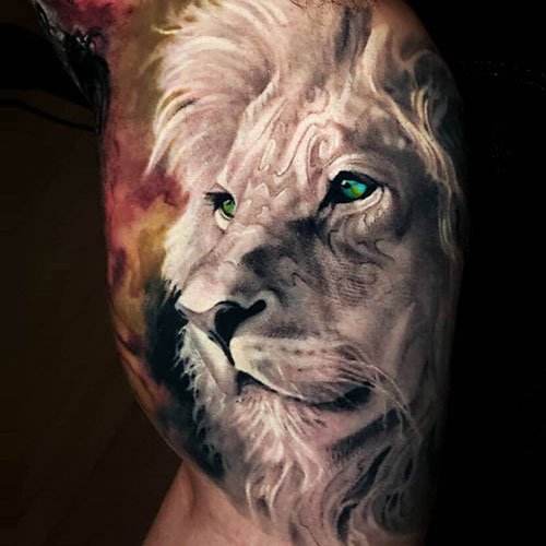 lion tattoo for men