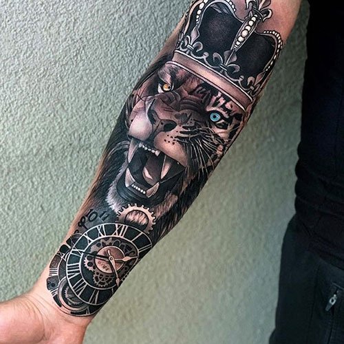 lion tattoo for men