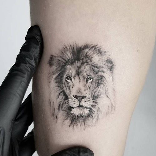 lion tattoo for men