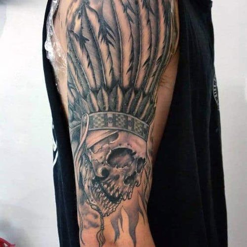 skull tattoos for men